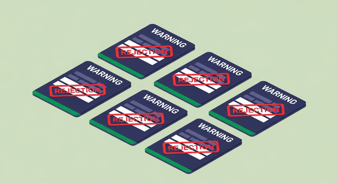 The Six Things That Get You Auto-Rejected