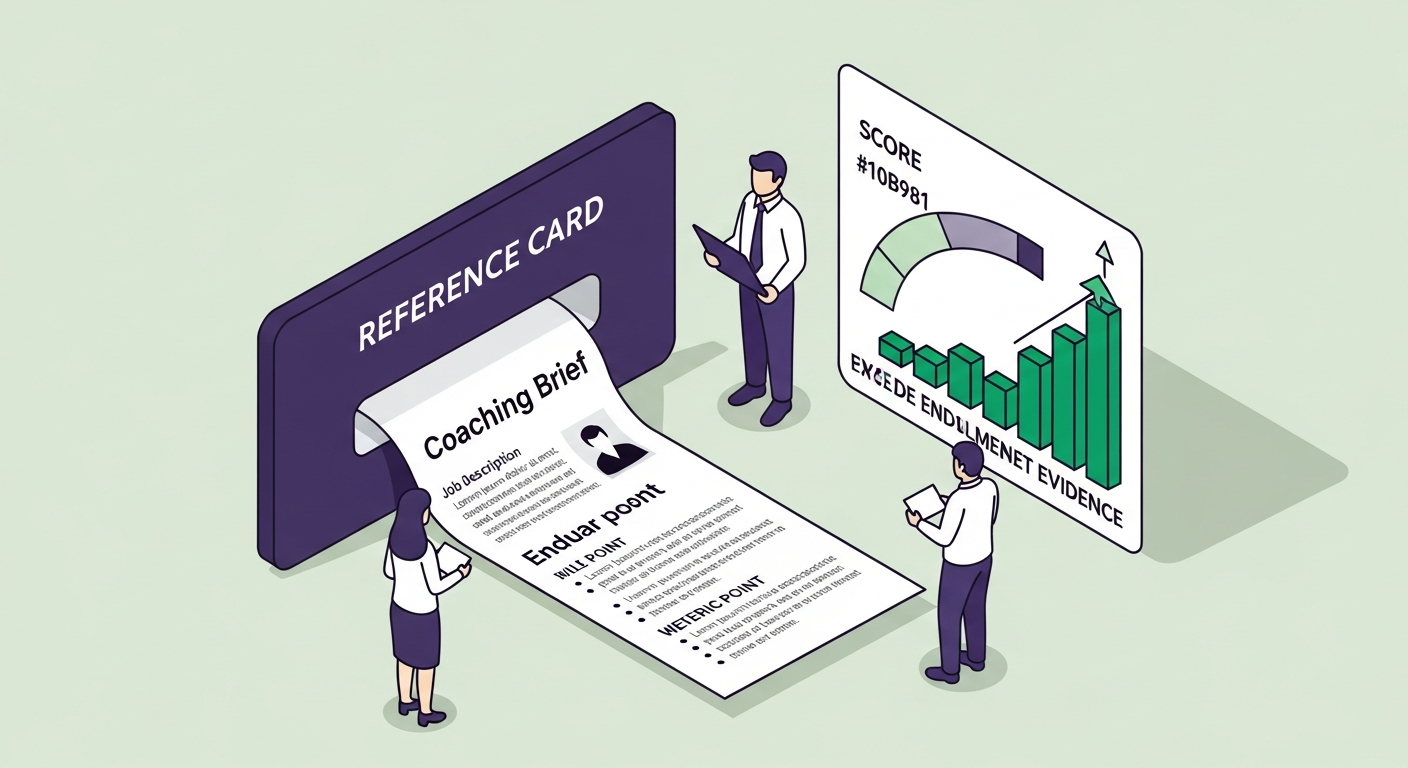How to Coach Your References to Give Useful Answers
