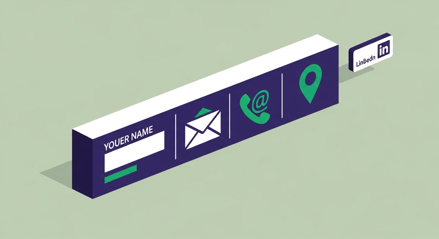 Contact Information: What Goes There and What Doesn't