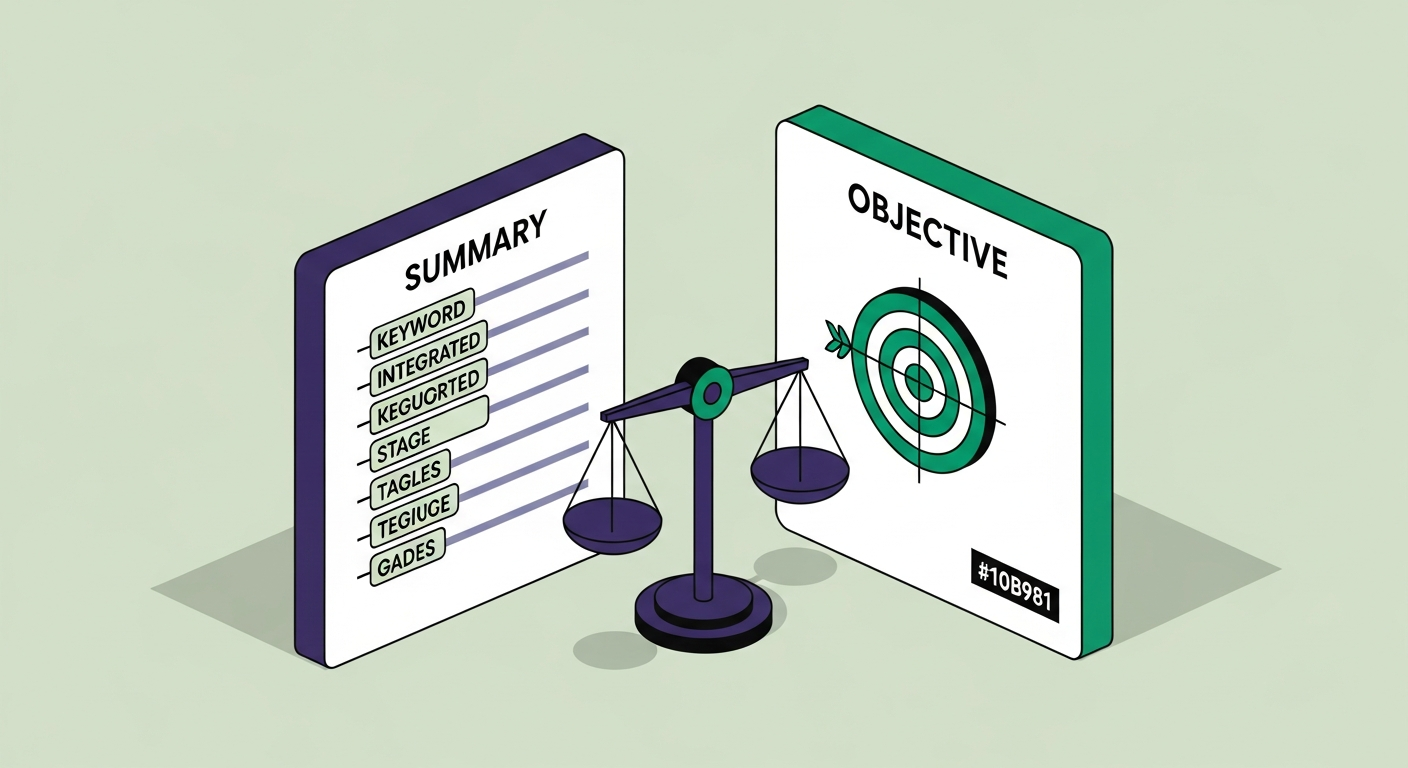 Resume Summary vs. Objective: One of These Scores Better on ATS