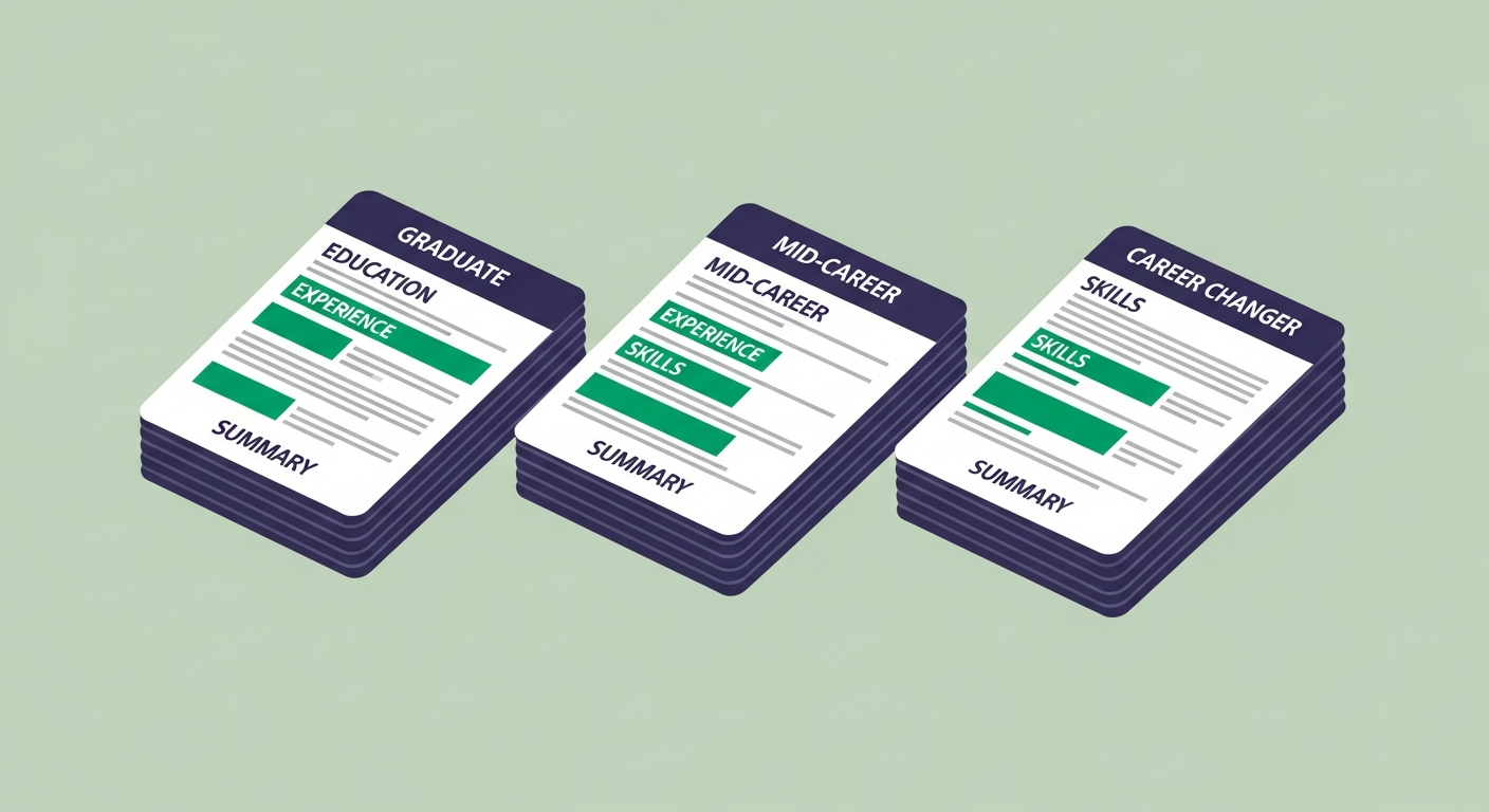 How Resume Section Order Changes by Career Stage